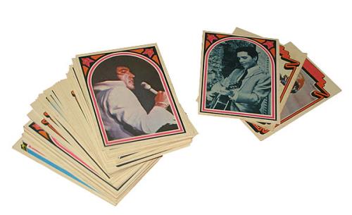 Elvis Presley Complete Set Of Bubblegum Cards US memorabilia